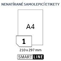 Etikety EUROLABELS  210x297mm, bl 1ks/arch, 100 arch, samolepc