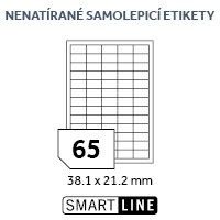 Etikety EUROLABELS  38,1x21,2mm, bl, 65ks/arch, 100 arch, samolepc