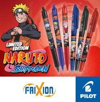 Roller pepisovateln Naruto Ltd. R PILOT FriXion Clicker, erven, 0,7mm, 2061-002 -NAR
