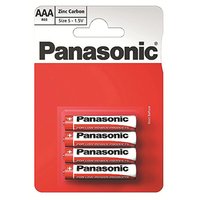 Baterie zinkouhlkov, AAA (R03), AAA, 1.5V, Panasonic, blistr, 4-pack