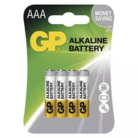 Baterie alkalick, AAA (LR03), AAA, 1.5V, GP, blistr, 4-pack, Alkaline