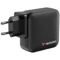 Verbatim, GaN cestovn nabjeka do st USB 3.0, USB C, ed, 165 W, vymniteln vidlice C,G,A