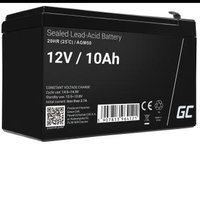 Green Cell bezpenostn bezdrbov baterie AGM VRLA 12V 10Ah pro UPS jednotky