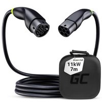 Green Cell Snap EV Typ 2  nabjec kabel 11 kW 7 m pro Tesla Model 3 S X Y, VW ID.3, ID.4, Kia EV6,