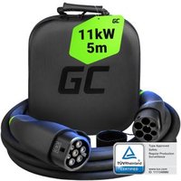 Green Cell GC Snap Type 2 EV nabjec kabel 11kW 7m pro Tesla Model Y 3 S X, VW ID.4, Kia EV6, Hyund