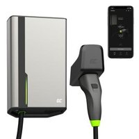 Green Cell GC HabuDen Wallbox 22kW 32A 5m kabel Type 2 Smart EV nabjen stanice s GC App Bluetooth