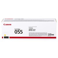 Canon originln toner 055 Y, 3013C002, yellow, 2100str.