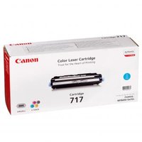 Canon originln toner CRG717, 2577B002, cyan, 4000str., DOPRODEJ