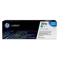 HP originln toner CC531A, HP 304A, cyan, 2800str.