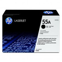 HP originln toner CE255A, HP 55A, black, 6000str.