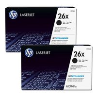 HP originln toner CF226XD, HP 26X, black, 18000 (2x9000)str., high capacity, dual pack, 2x930g