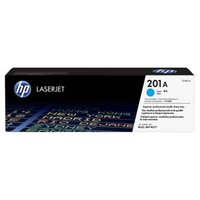 HP originln toner CF401A, HP 201A, cyan, 1330str., 750g