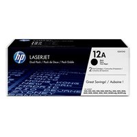 HP originln toner Q2612AD, HP 12A, black, 4000 (2x2000)str., dual pack, 2ks