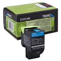 Lexmark originln toner 70C2HC0, cyan, 3000str., high capacity, return