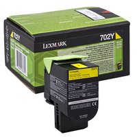 Lexmark originln toner 70C2XY0, yellow, 4000str., extra high capacity, return