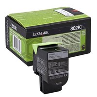 Lexmark originln toner 80C20K0, black, 1000str., return