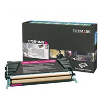 Lexmark originln toner C736H1MG, magenta, 10000str., high capacity, return