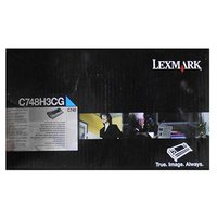 Lexmark originln toner C748H3CG, C748, cyan, 10000str.