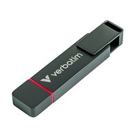 Verbatim USB flash disk, USB C a USB 3.2 Gen 1, 1000GB, Dual QuickStick, ed, 32043, USB C, s poutk