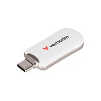 Verbatim USB flash disk, USB C, 64GB, Plectra, bl, 30228, USB C