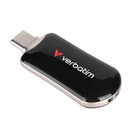 Verbatim USB flash disk, USB C, 128GB, Plectra, ern, 30225, USB C