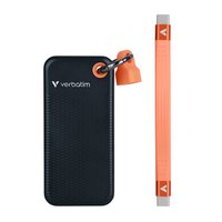 SSD Extern Verbatim Pocket SSD Black/Orange, 32197, 2000GB, ern, M.2, obsahuje USB C kabel a pytl