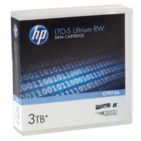 HP Ultrium RW LTO 5, 1100 (1,1 TB)/GB 3000 (3 TB)GB, svtle modr, C7975A, pro archivaci dat