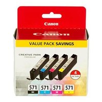 Canon originln ink CLI-571 CMYK, 0386C005, CMYK, 4x7ml, 4ks, DOPRODEJ