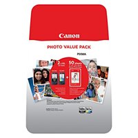 Canon originln ink PG-560XL/CL-561XL multipack + GP-501, 3712C008, black/color, blistr, black 400/