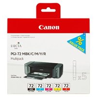 Canon originln ink PGI-72 CMYK, 6402B009, CMYK