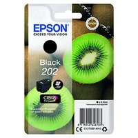 Epson originln ink C13T02E14010, 202, black, 1x6.9ml