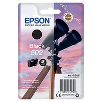 Epson originln ink C13T02V14020, T02V140, 502, black, 210str., 4.6ml