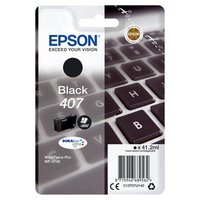 Epson originln ink C13T07U140, 407XL, black, 2600str., 41.2ml