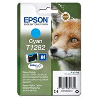 Epson originln ink C13T12824012, T1282, cyan, 3,5ml