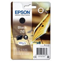 Epson originln ink C13T16214012, T162140, black, 5.4ml