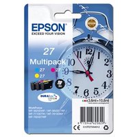 Epson originln ink 13T27054012, 27, color, 3x3,6ml