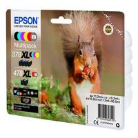 Epson originln ink C13T379D4010, 378XL+478XL, CMYK, 1x10.2ml, 2x11.2ml, 3x9.3ml