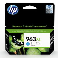 HP originln ink 3JA27AE, HP 963XL, high capacity, cyan, 1600str., 22.92ml