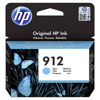 HP originln ink 3YL77AE, HP 912, high capacity, cyan, 315str.