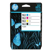 HP originln ink 6ZC70AE, HP 963, CMYK, 4-pack