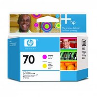 HP originln tiskov hlava C9406A, HP 70, magenta/yellow