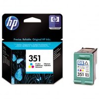 HP originln ink CB337EE, HP 351, color, 3,5ml