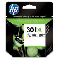 HP originln ink CH564EE, HP 301XL, color, blistr, 300str.