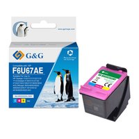 G&amp;G kompatibiln ink s F6U67AE, HP 302XL, NH-R302XLCMY, CMY, 18ml, ml