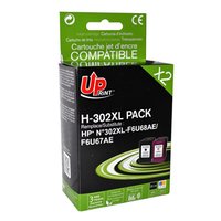 UPrint kompatibiln ink s F6U68AE, F6U67AE, HP 302XL, H-302XL BK/CL PACK, black+color, 600+400str.,