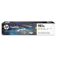 HP originln ink J3M70A, HP 981A, yellow, 6000str., 70ml