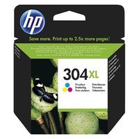 HP originln ink N9K07AE, HP 304XL, Tri-color, blistr, 300str., 7ml