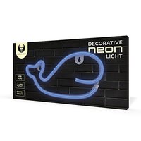 Neon LED Light WHALE blue Bat + USB FLNE19 Forever Light