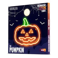 Neon PLEXI LED PUMPKIN WITH STEM orange green NNE13 Neolia