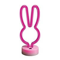 Neon LED on a stand RABBIT pink FSNE04 Forever Light